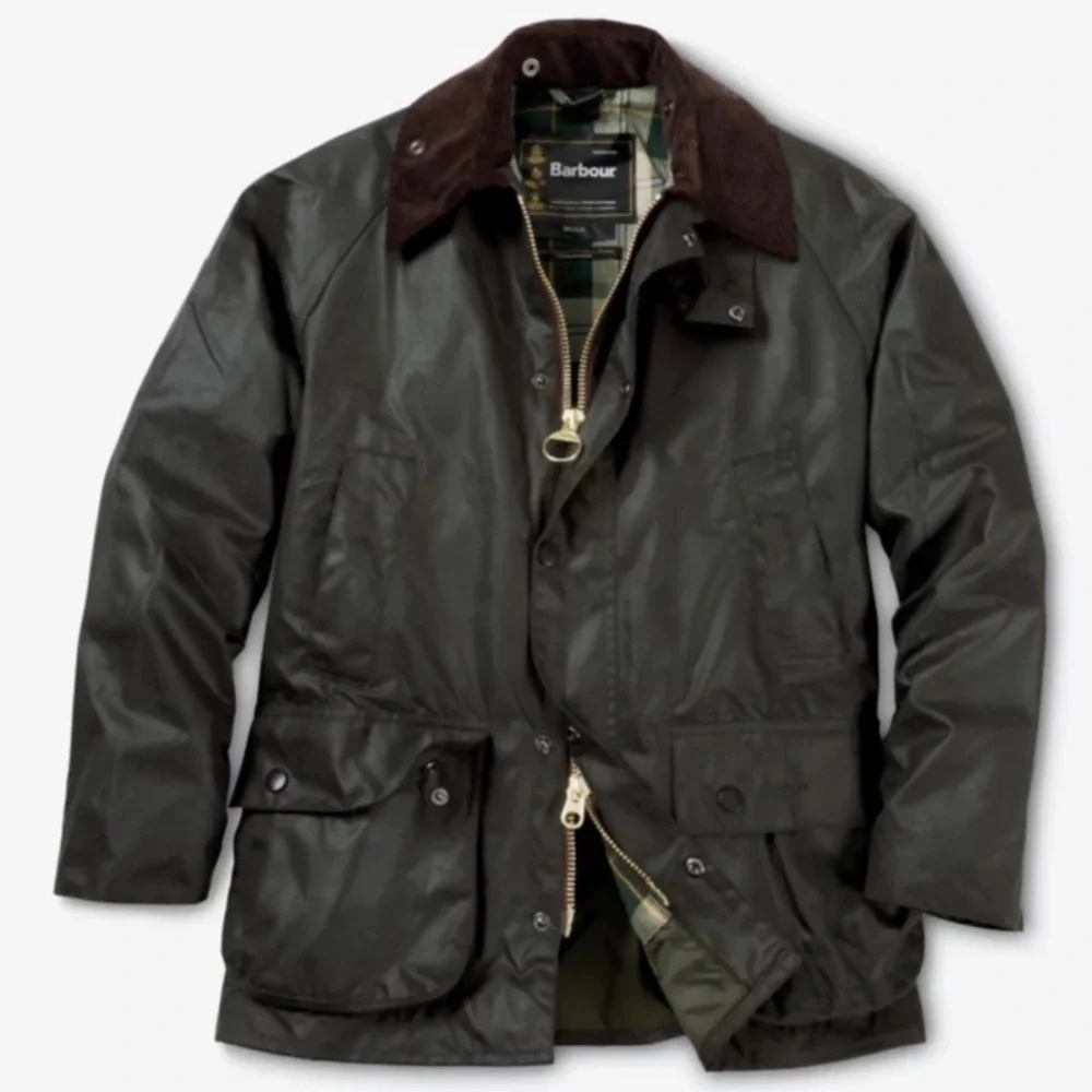 Barbour Classic Bedale Jacket | Dark Green | Small (C36) - Picture 1 of 6